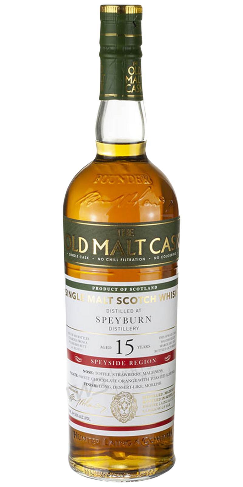 Speyburn 2007 HL  The Old Malt Cask