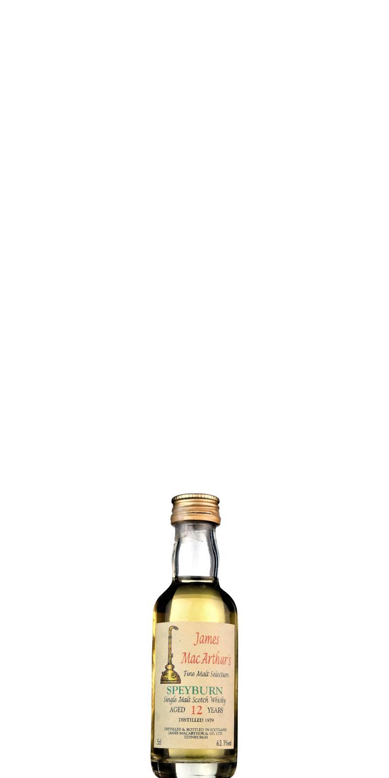 Speyburn 1979 JM  Fine Malt Selection - Miniature