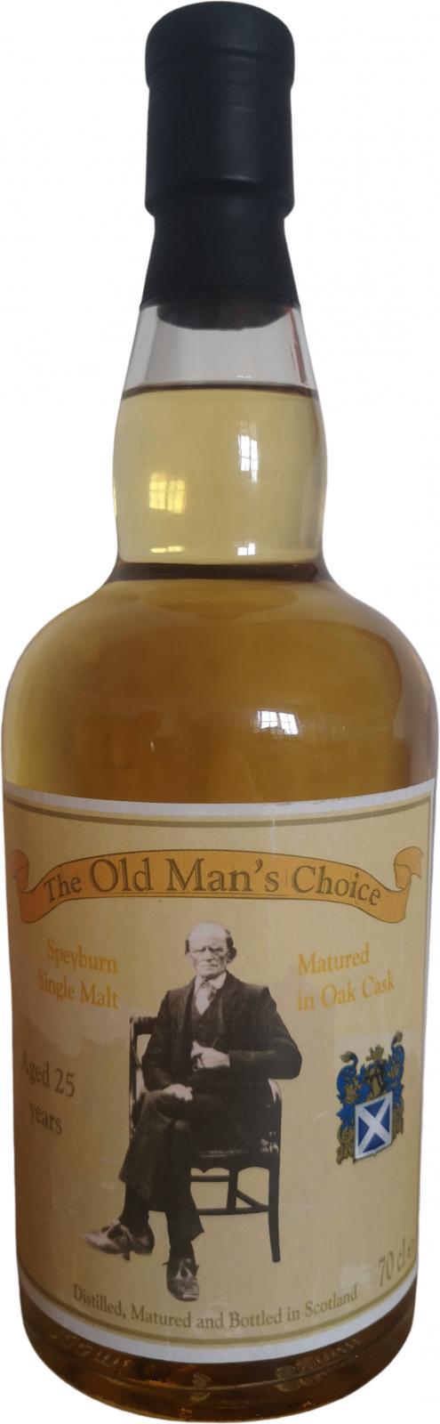 Speyburn 1989 UD  The Old Man's Choice