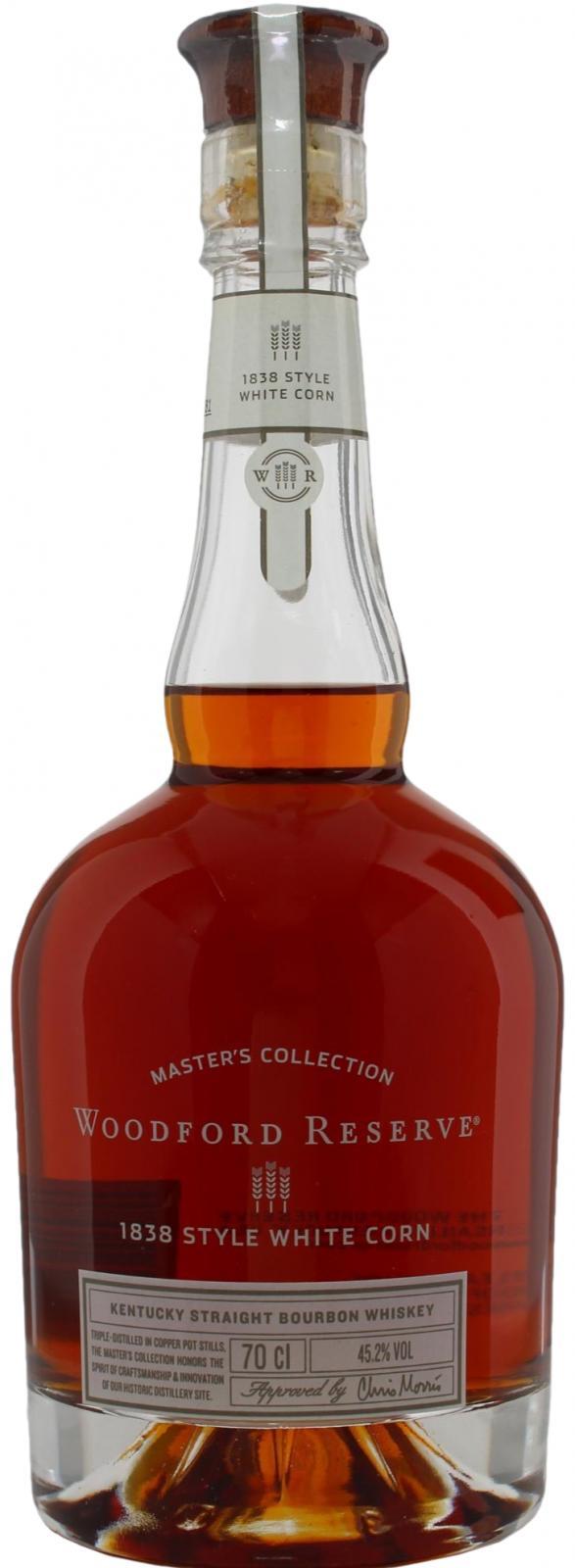 Woodford Reserve 1838 Style White Corn  Masters No. 10