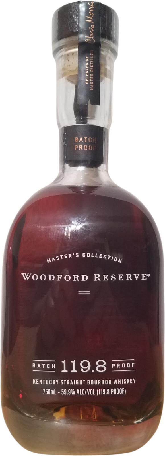 Woodford Reserve Batch Proof  Master's Collection