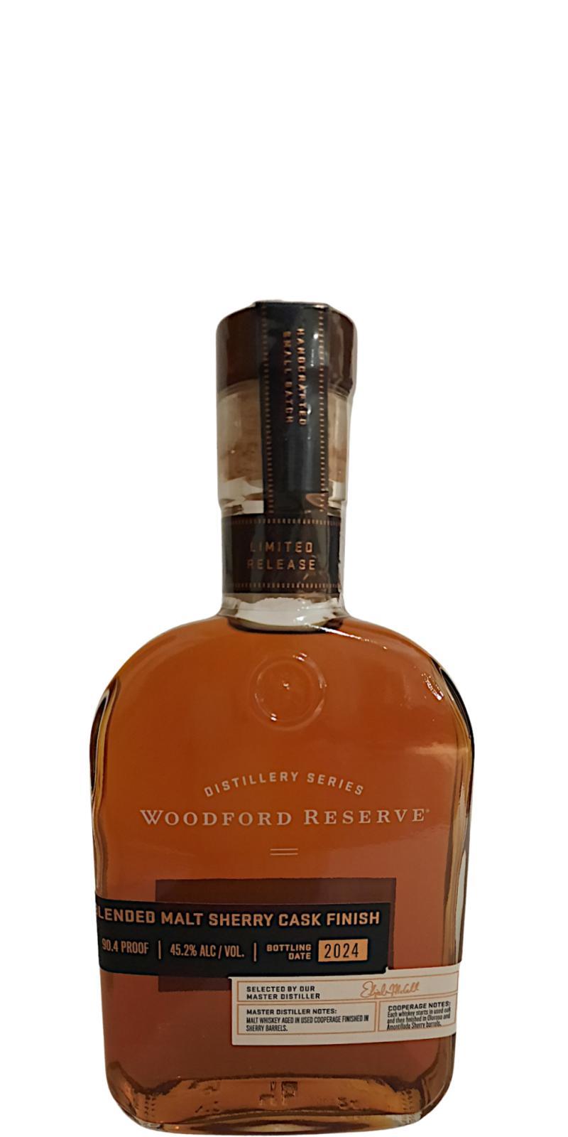 Woodford Reserve Blended Malt Sherry Cask Finish  Distillery Series
