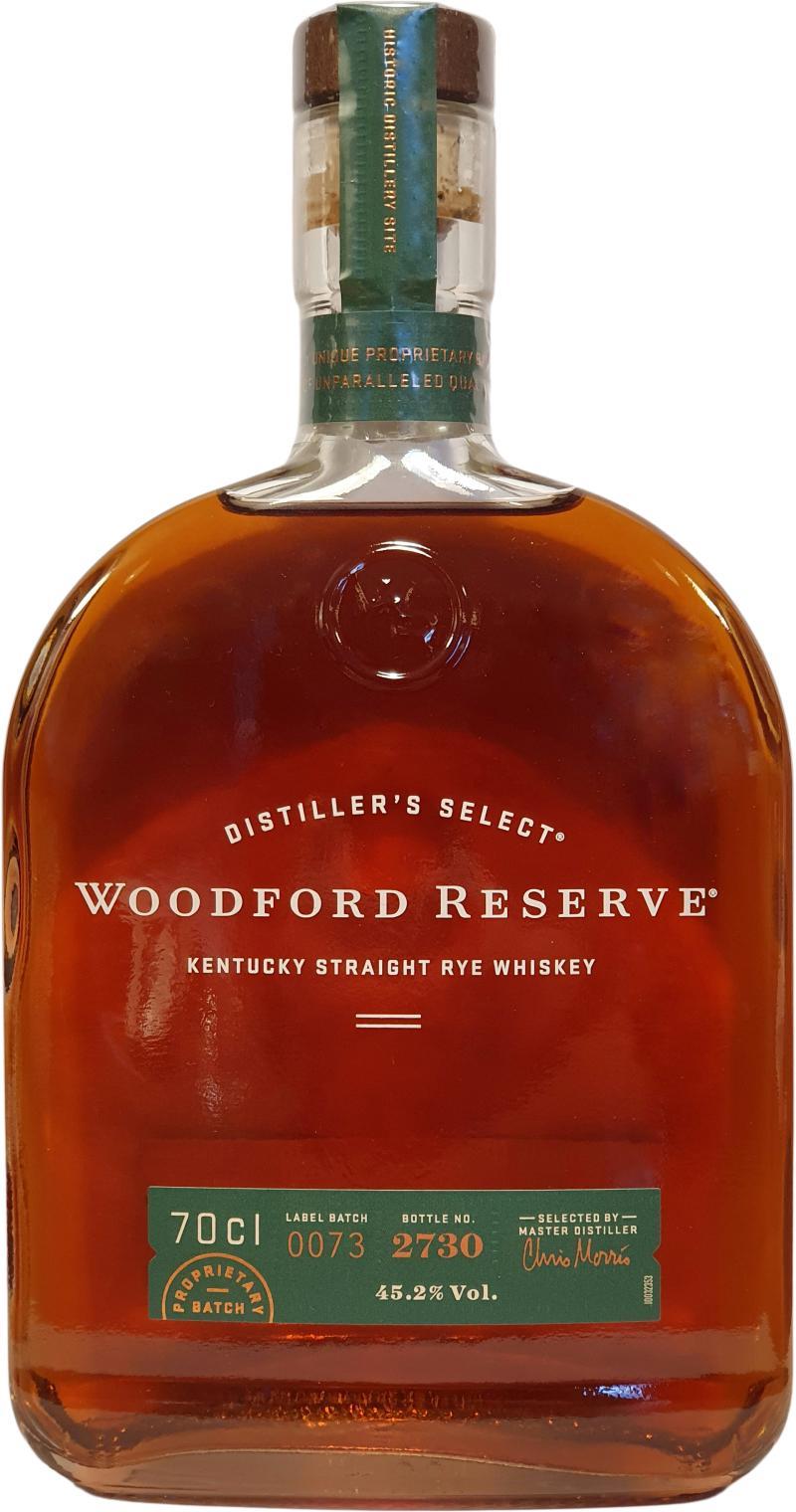 Woodford Reserve Distiller's Select  Kentucky Straight Rye Whiskey