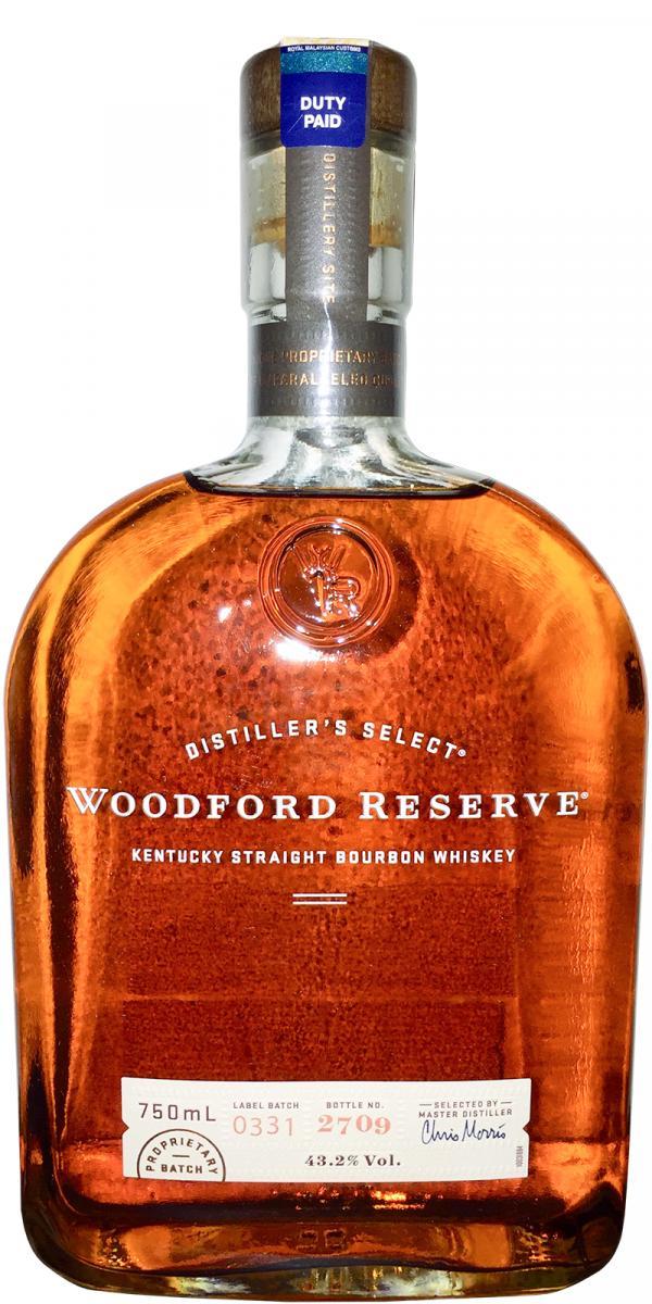 Woodford Reserve Distiller's Select  Kentucky Straight Bourbon Whiskey