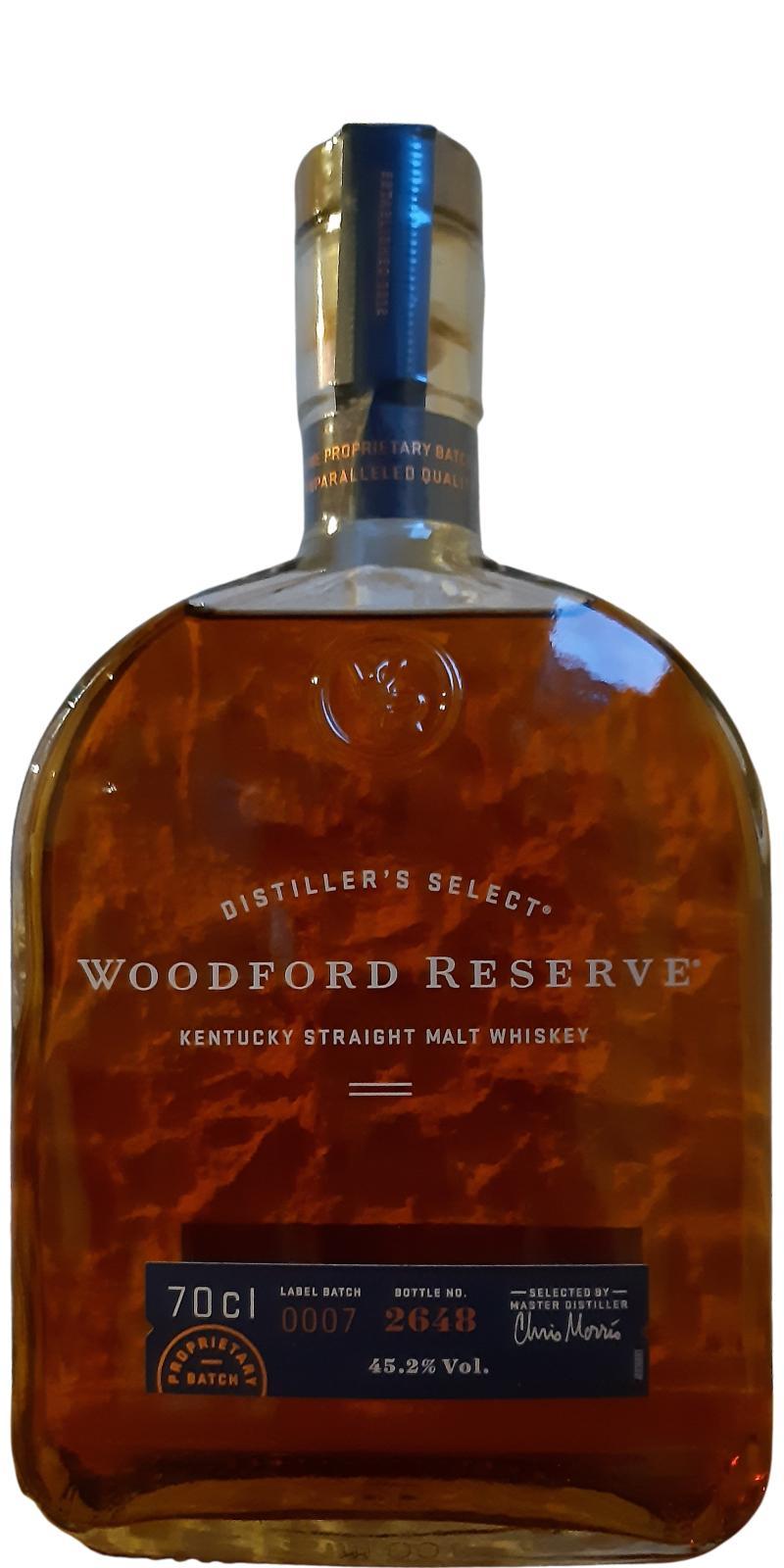 Woodford Reserve Distiller's Select  Kentucky Straight Malt Whiskey
