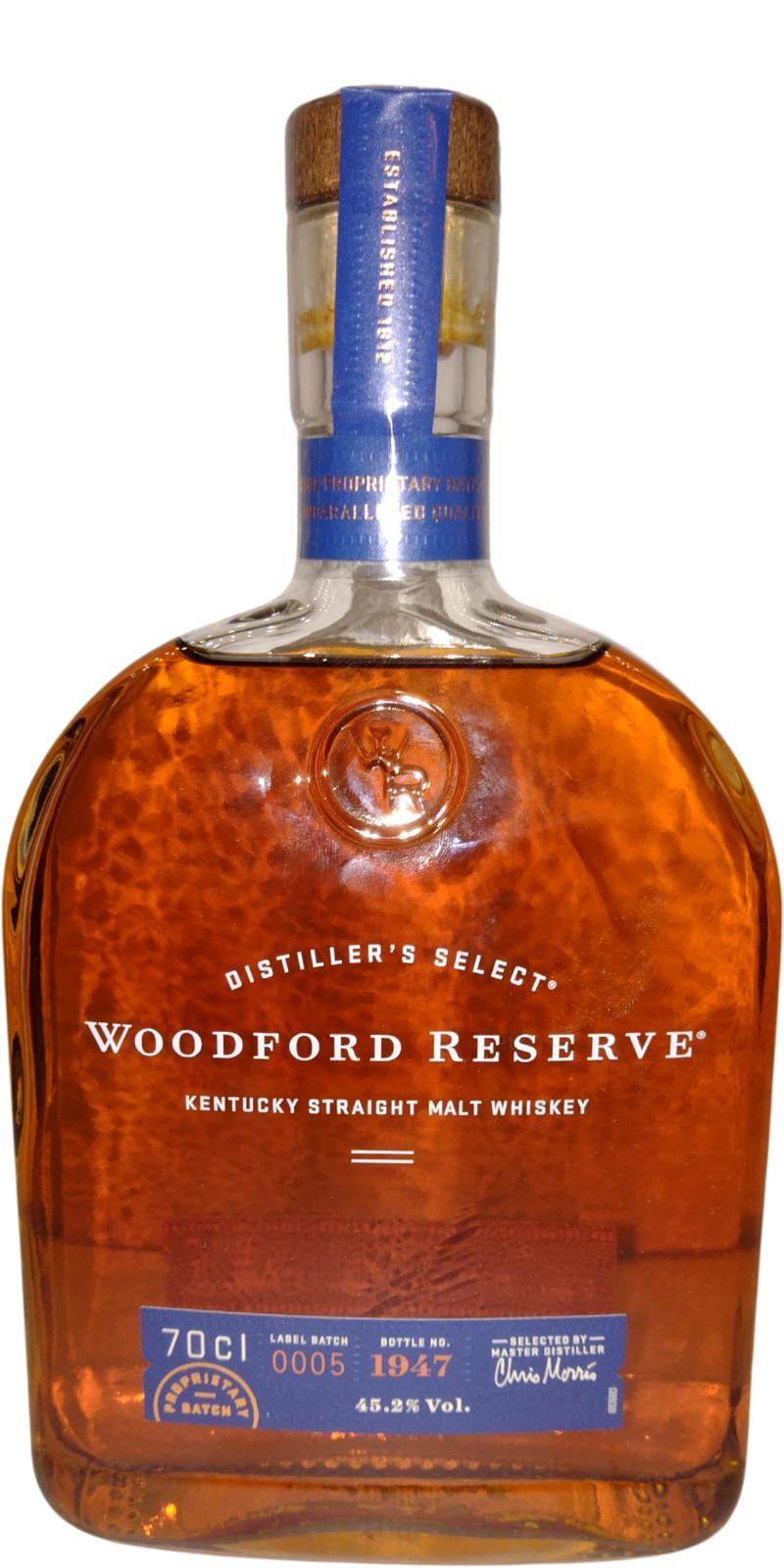 Woodford Reserve Distiller's Select  Kentucky Straight Malt Whiskey