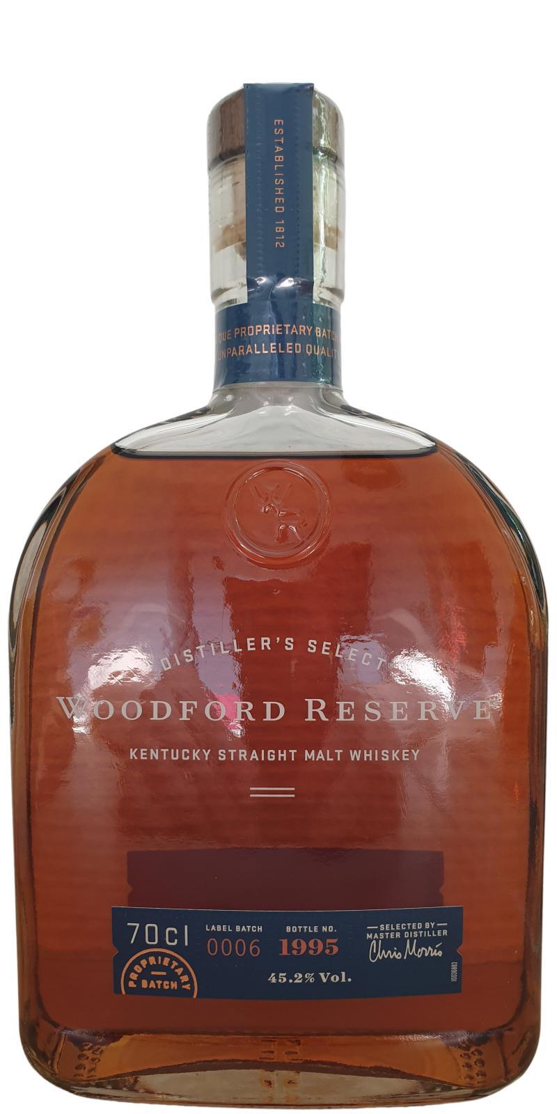 Woodford Reserve Distiller's Select  Kentucky Straight Malt Whiskey