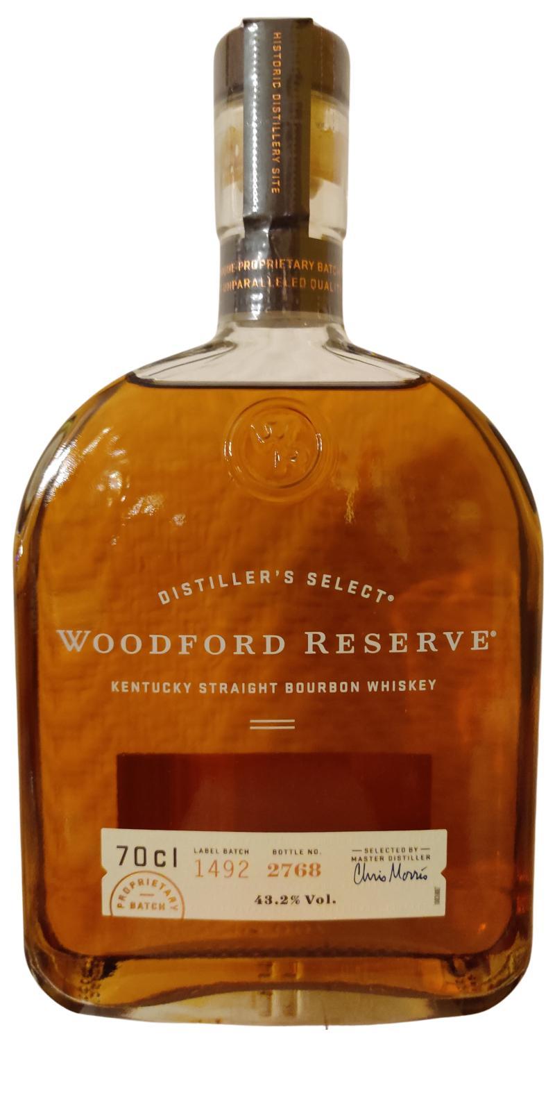 Woodford Reserve Distiller's Select  Kentucky Straight Bourbon Whiskey