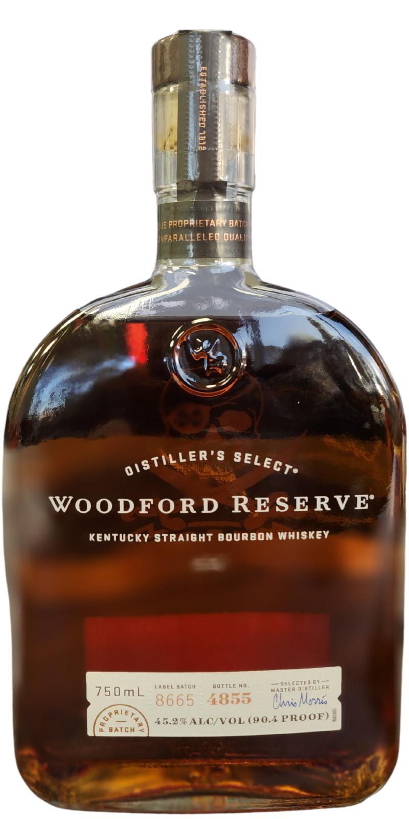 Woodford Reserve Distiller's Select  Sour Mash Kentucky Straight Bourbon Whiskey