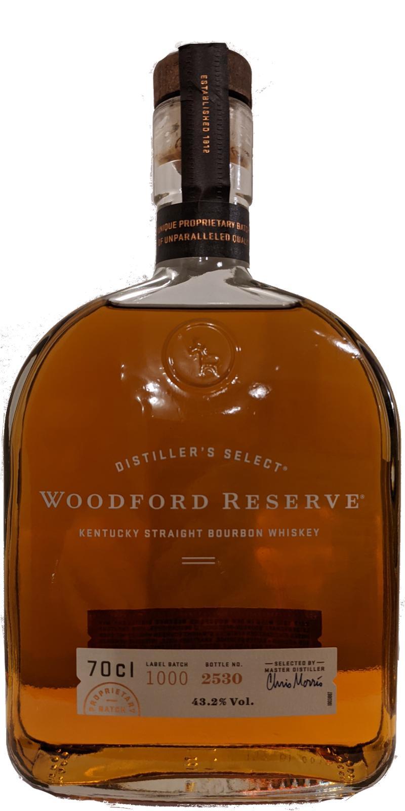 Woodford Reserve Distiller's Select  Kentucky Straight Bourbon Whiskey