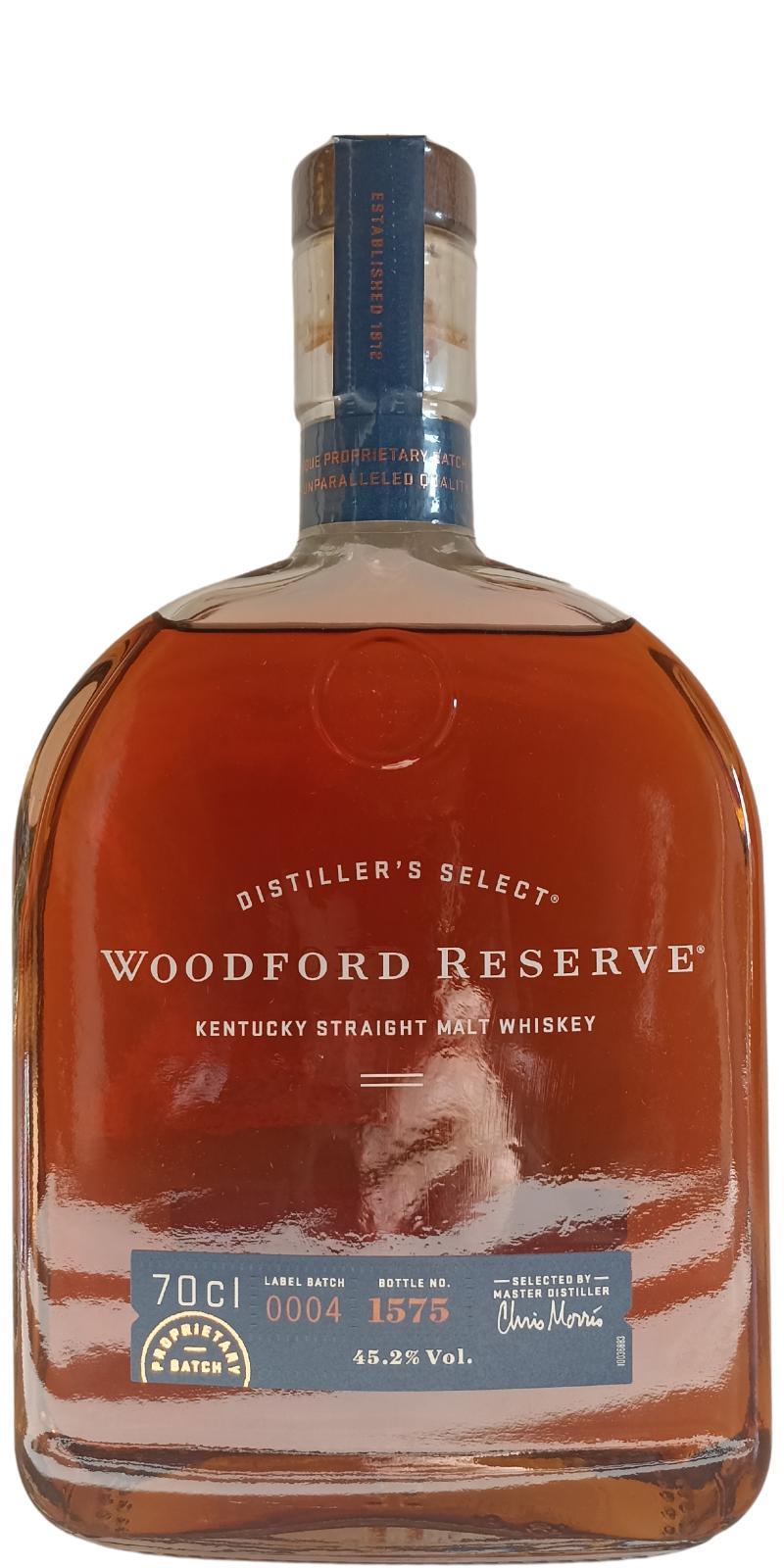 Woodford Reserve Distiller's Select  Kentucky Straight Malt Whiskey