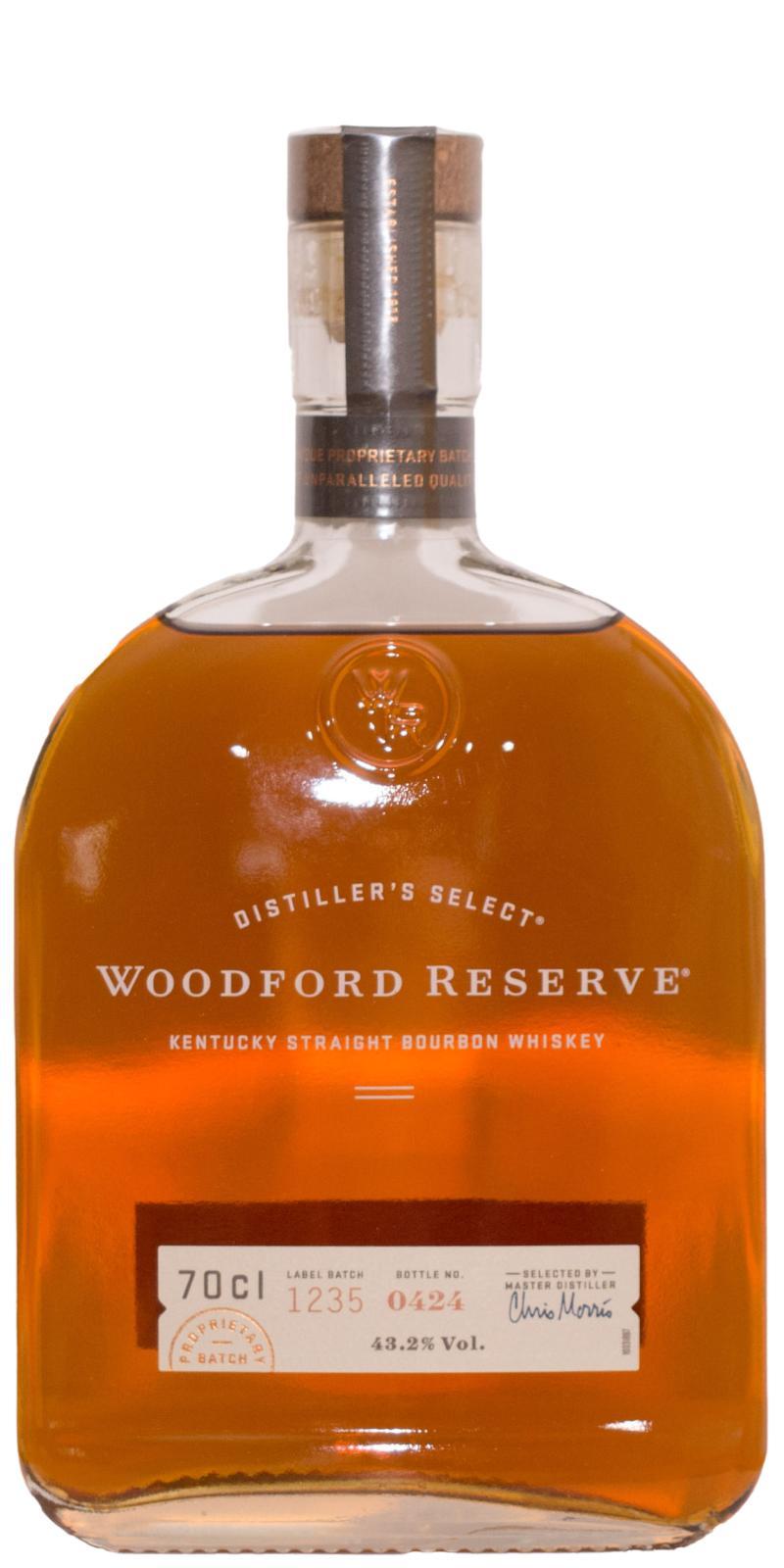 Woodford Reserve Distiller's Select  Kentucky Straight Bourbon Whiskey