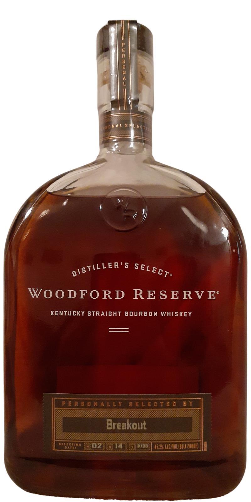 Woodford Reserve Distillers Select  Breakout