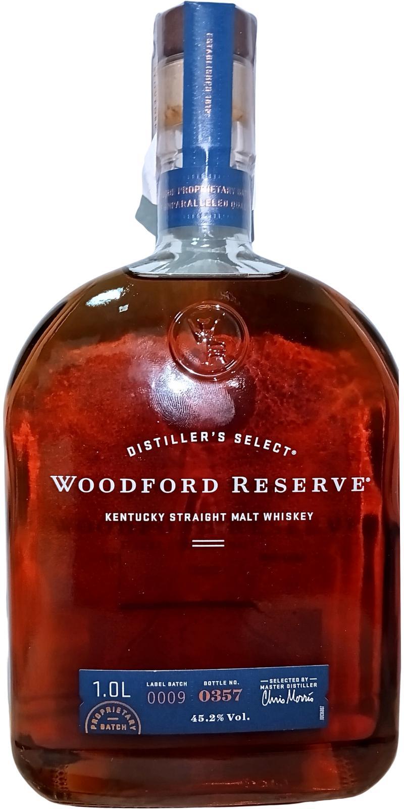 Woodford Reserve Distillers Select  Kentucky Straight Malt Whiskey