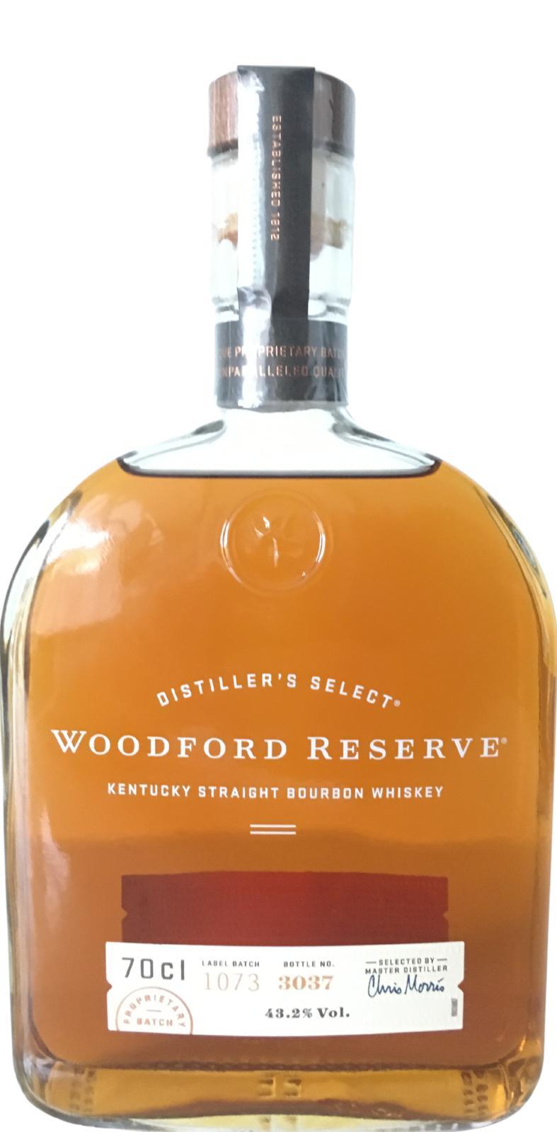 Woodford Reserve Distiller’s Select  Kentucky Straight Bourbon Whiskey