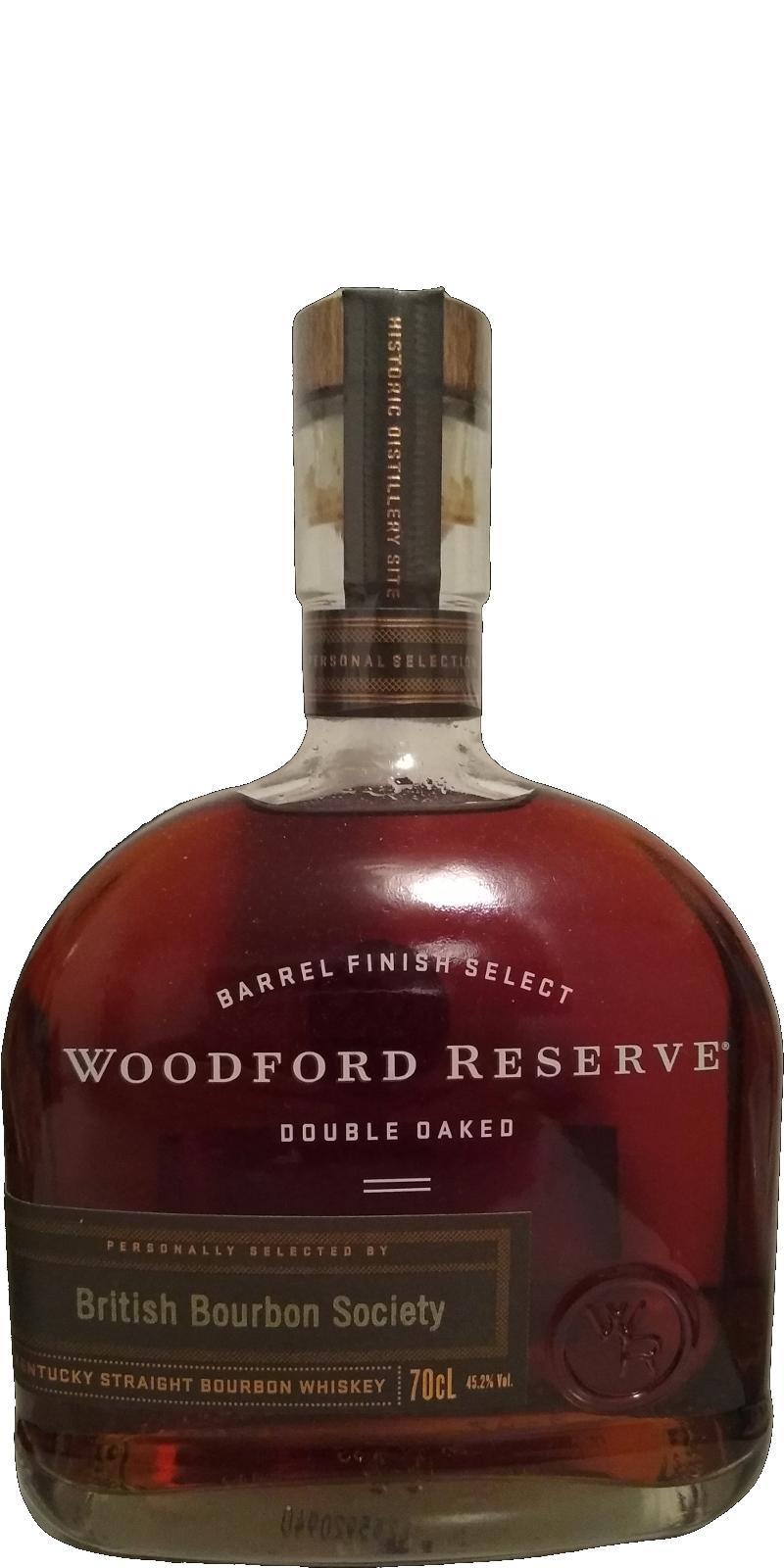 Woodford Reserve Double Oaked  British Bourbon Society Barrel Select