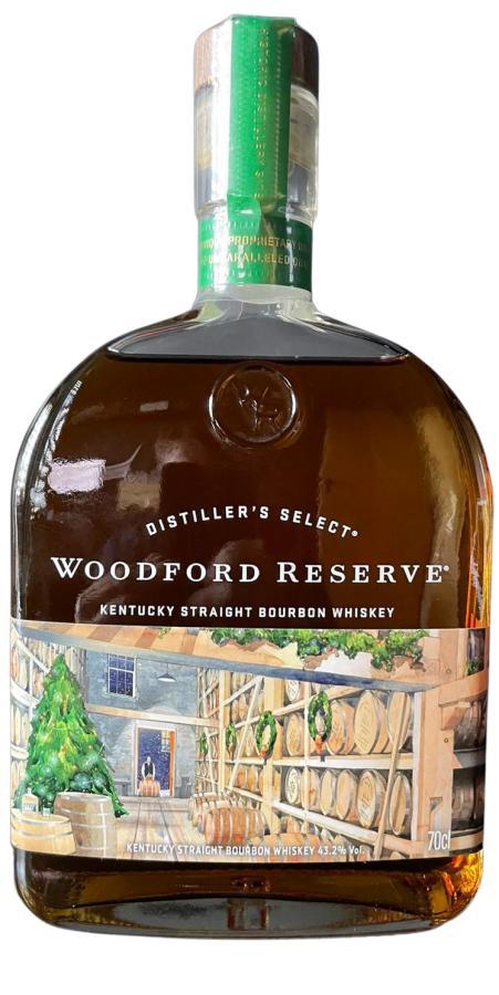 Woodford Reserve Holiday Bottle  2021 Winter Release