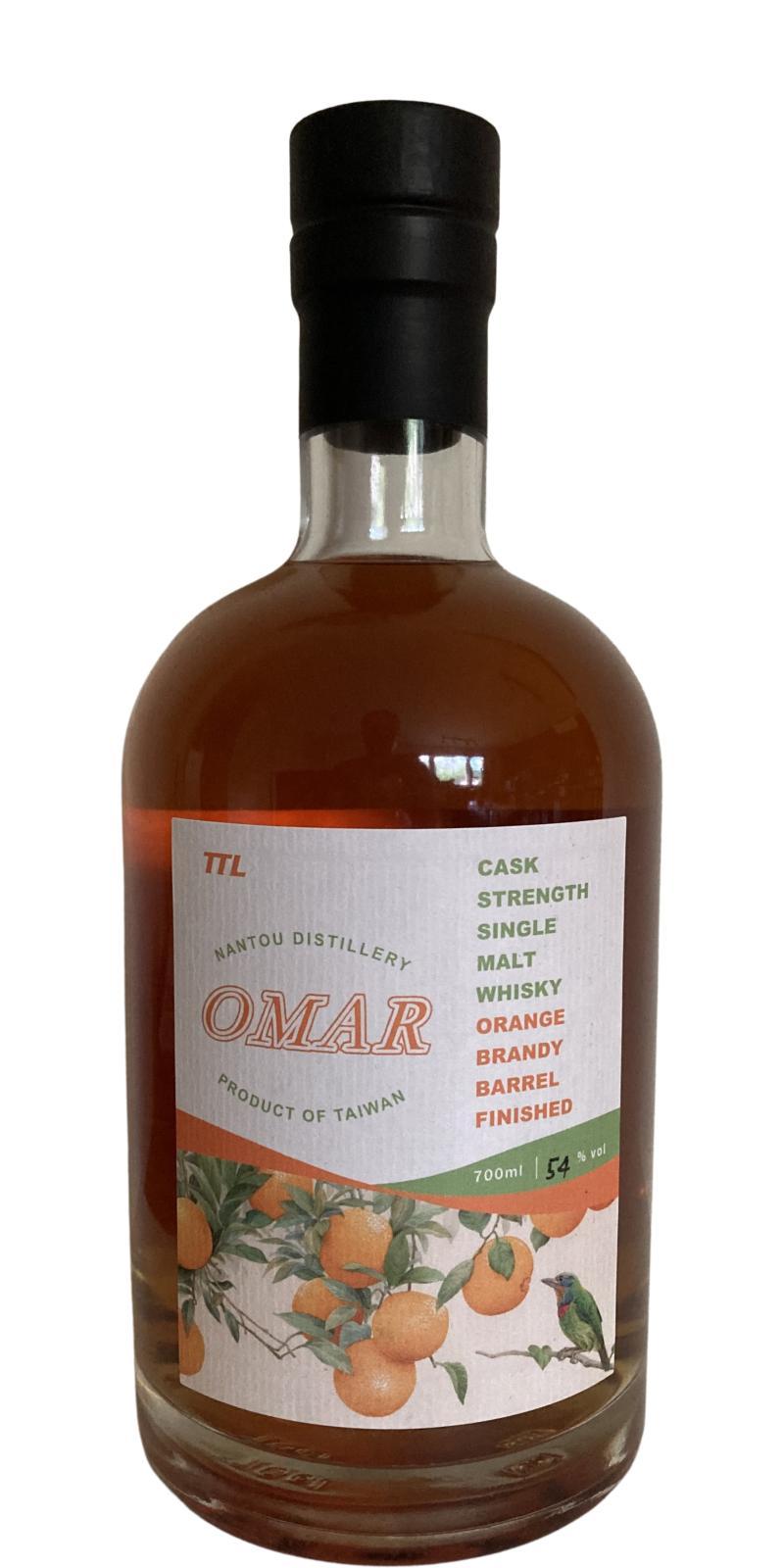 Nantou Omar Orange Brandy Barrel Finished