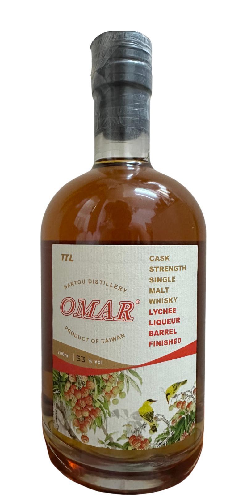 Nantou Omar Lychee Liqueur Barrel Finished