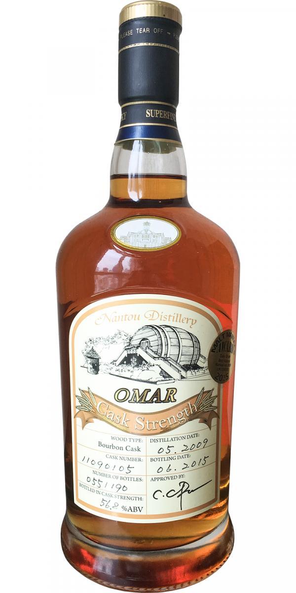 Nantou Omar 2009 Cask Strength