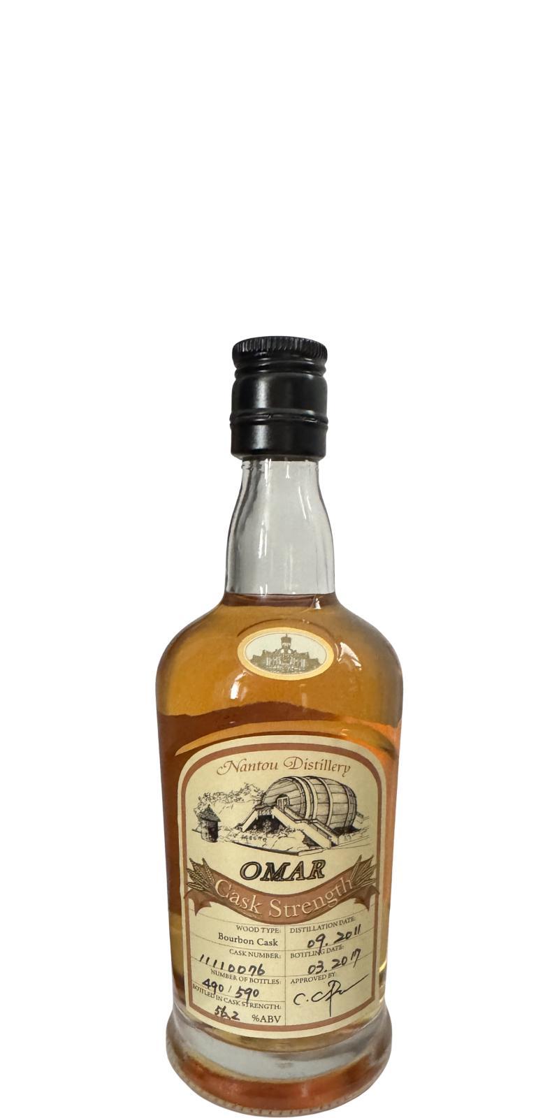 Nantou Omar 2011 Cask Strength
