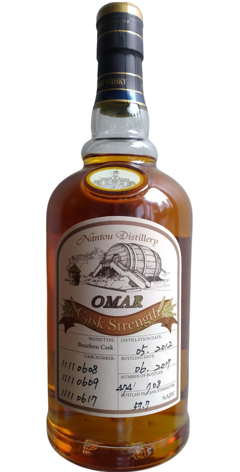 Nantou Omar 2012 Cask Strength