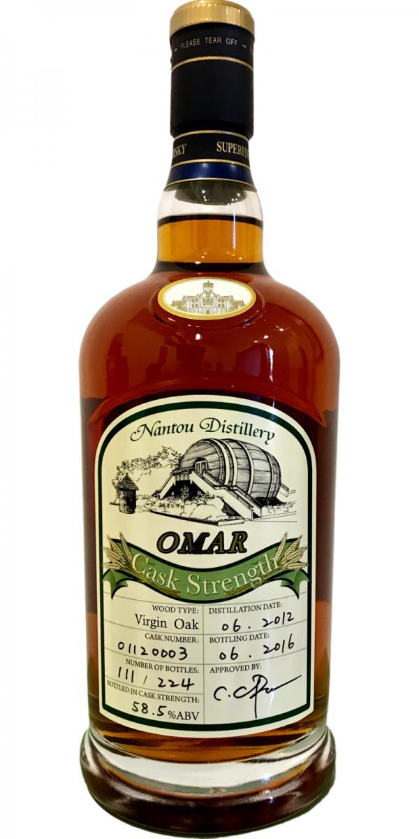 Nantou Omar 2012 Cask Strength