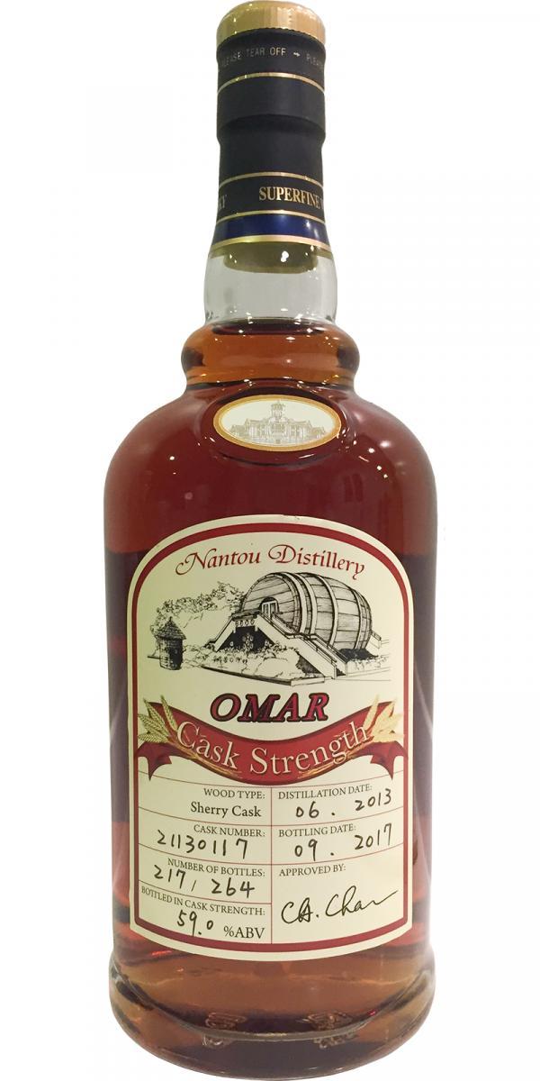 Nantou Omar 2013 Cask Strength