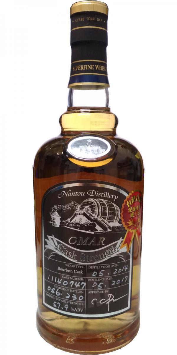 Nantou Omar 2014 Cask Strength