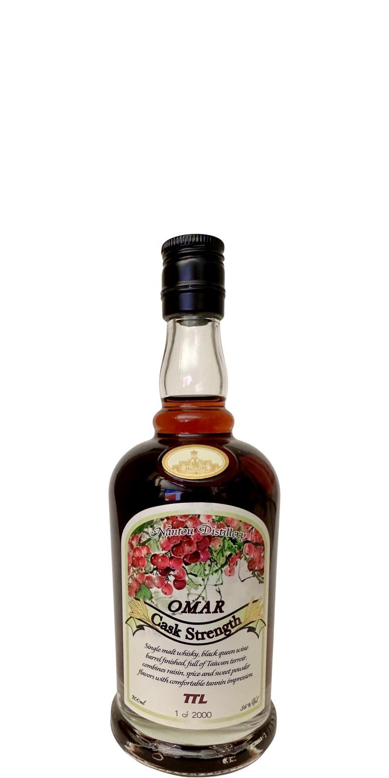 Nantou Omar 2017 Cask Strength