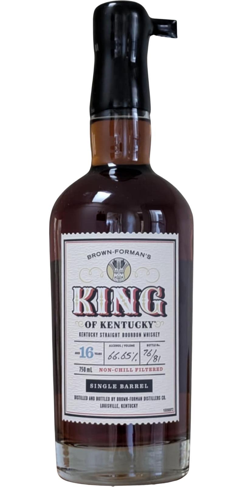 King of Kentucky 16-year-old Single Barrel