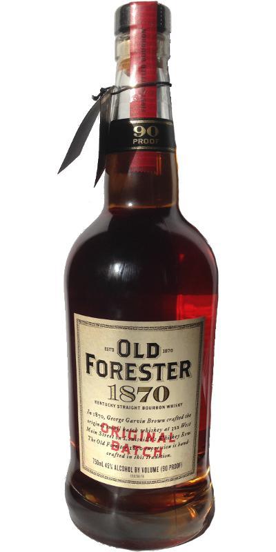 Old Forester 1870 Original Batch