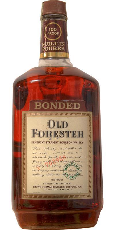 Old Forester 1973 Bottled in Bond