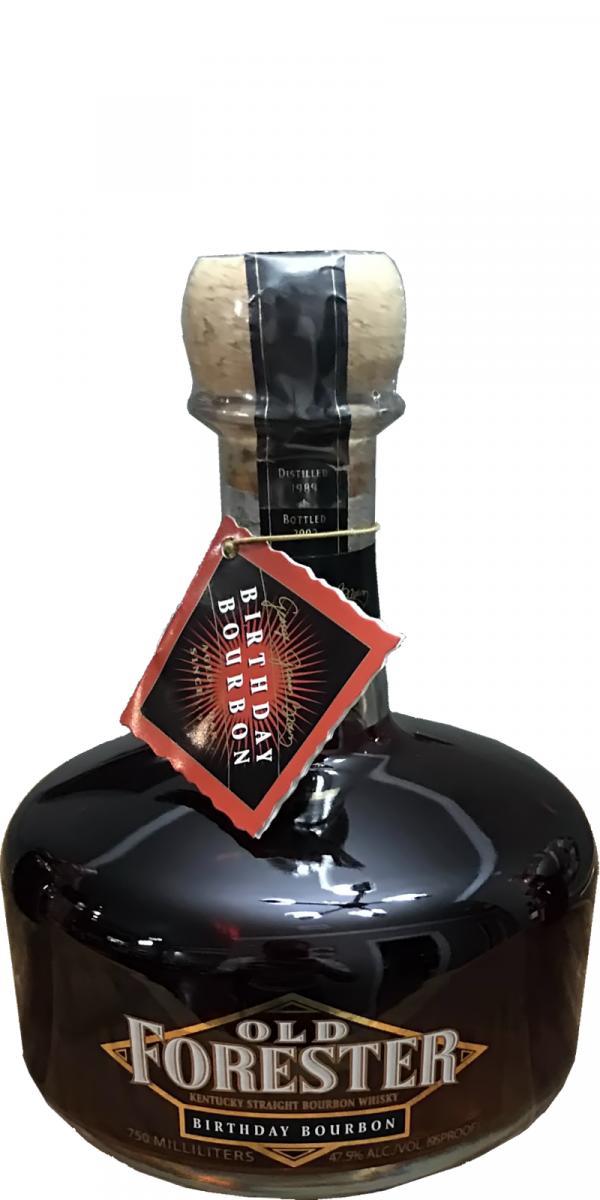 Old Forester 1989 - Birthday Bourbon