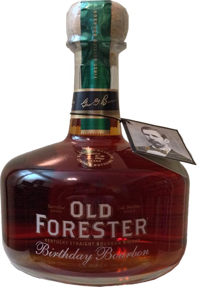 Old Forester 2002 - Birthday Bourbon