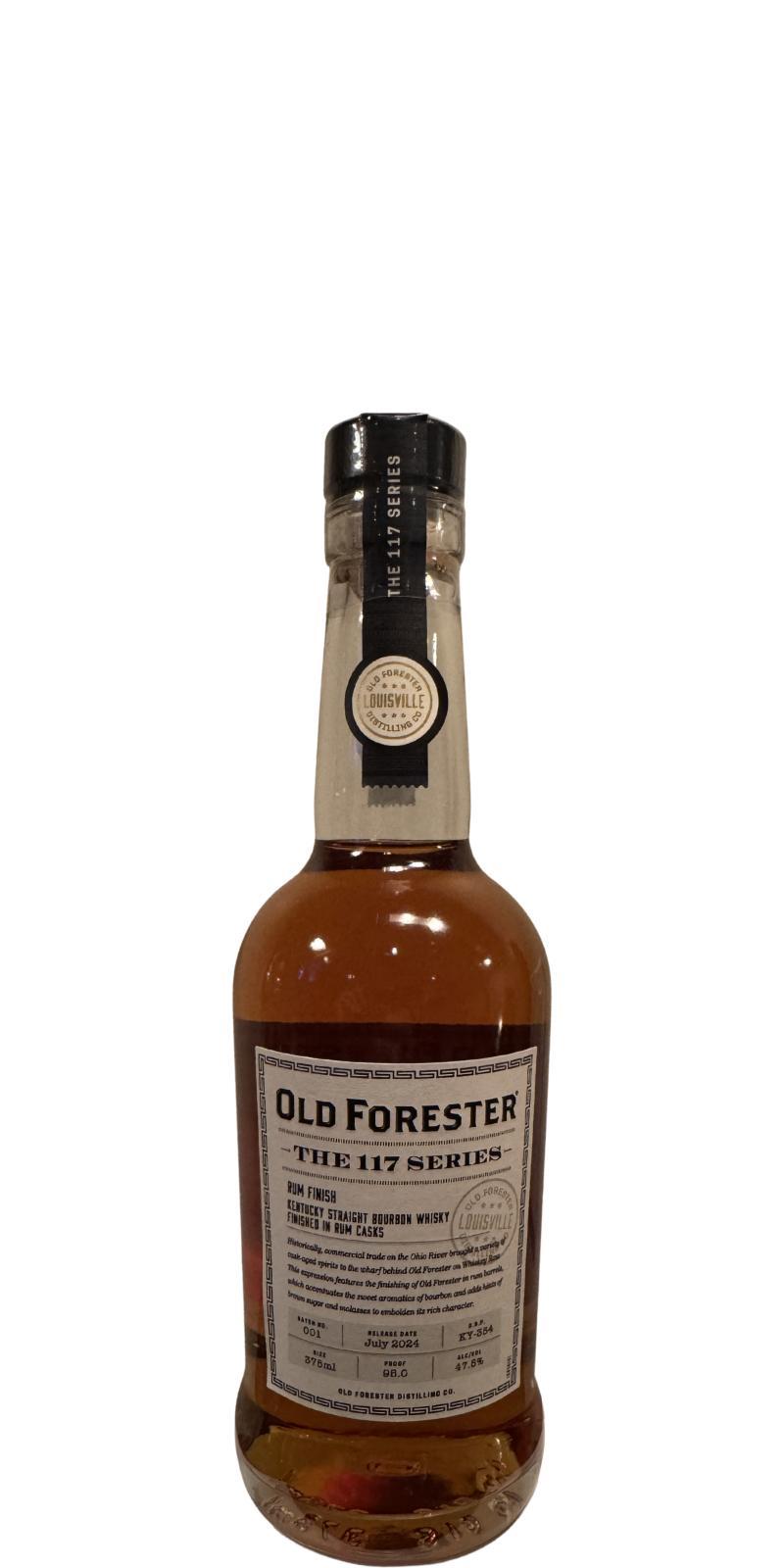 Old Forester Rum Finish The 117 Series