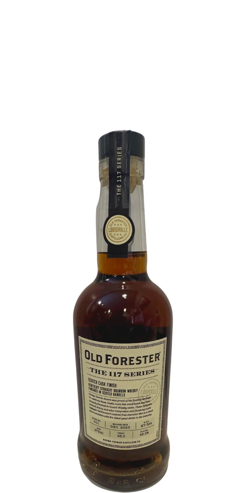 Old Forester Scotch Cask Finish The 117 Series