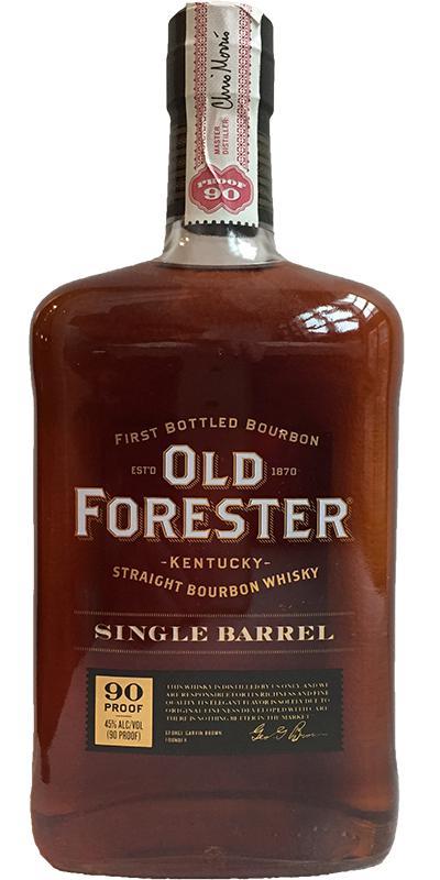 Old Forester Single Barrel Kentucky Straight Bourbon Whisky