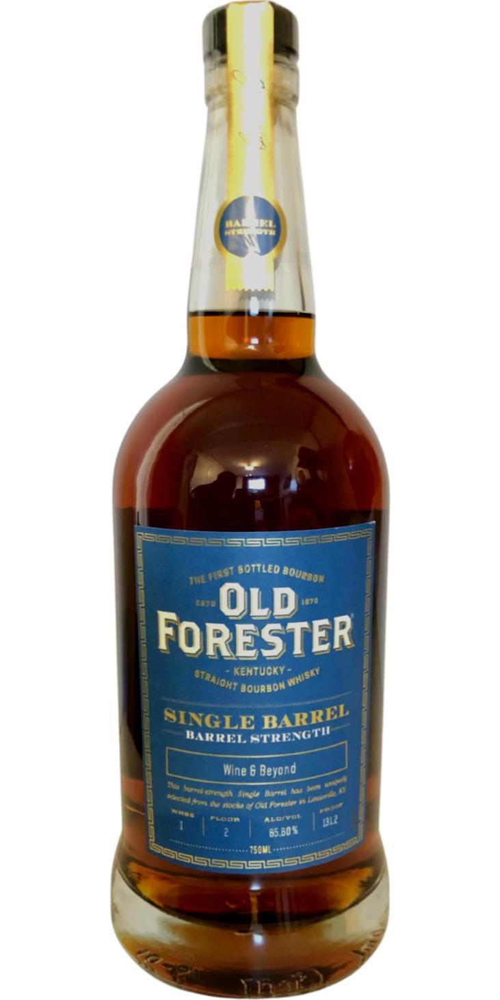Old Forester Single Barrel Barrel Strength