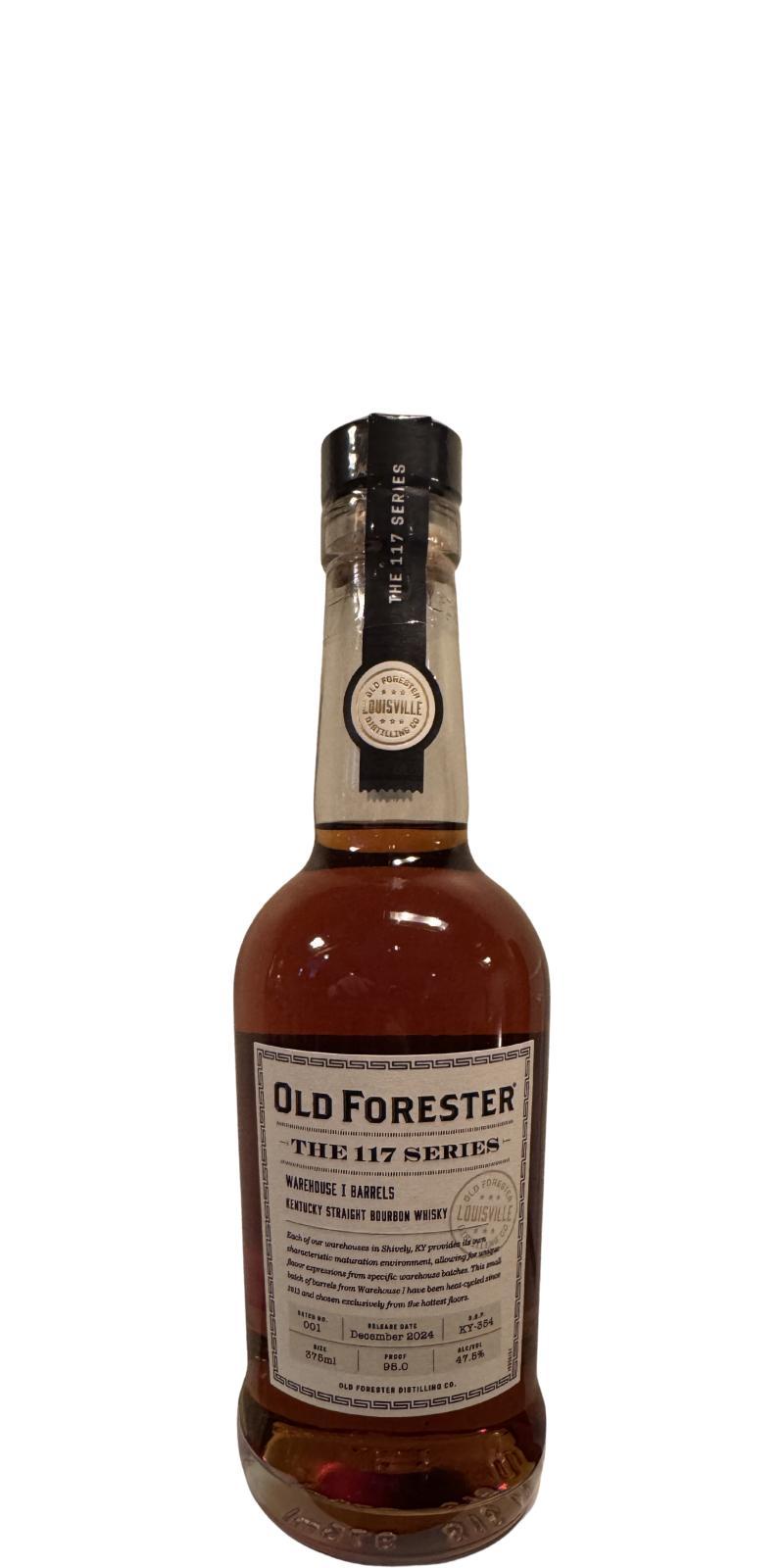 Old Forester Warehouse I Barrels The 117 Series