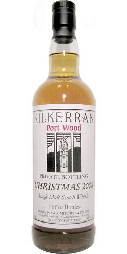 Kilkerran 04-year-old  Christmas 2008 Private Bottling