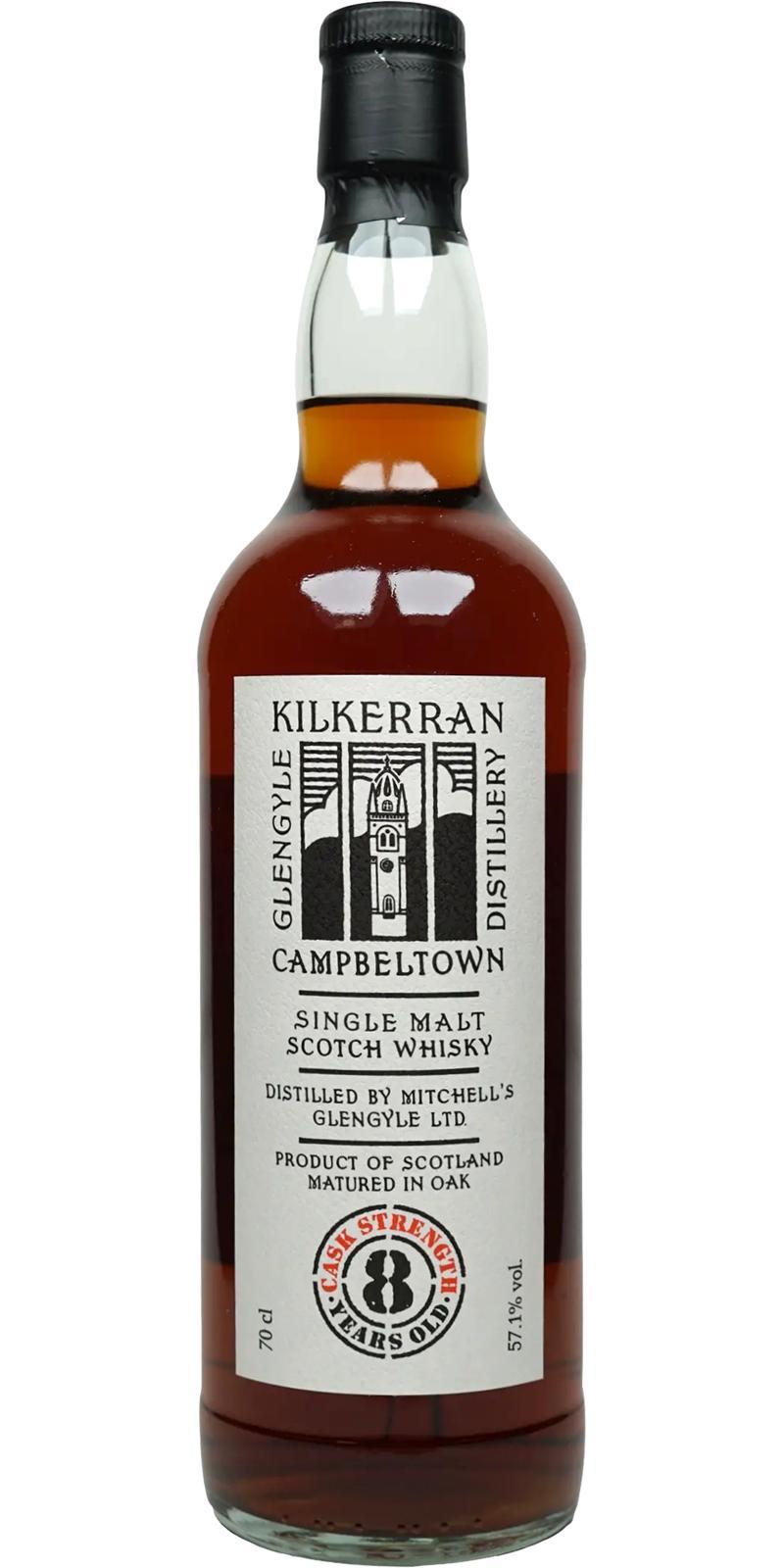 Kilkerran 08-year-old  Cask Strength