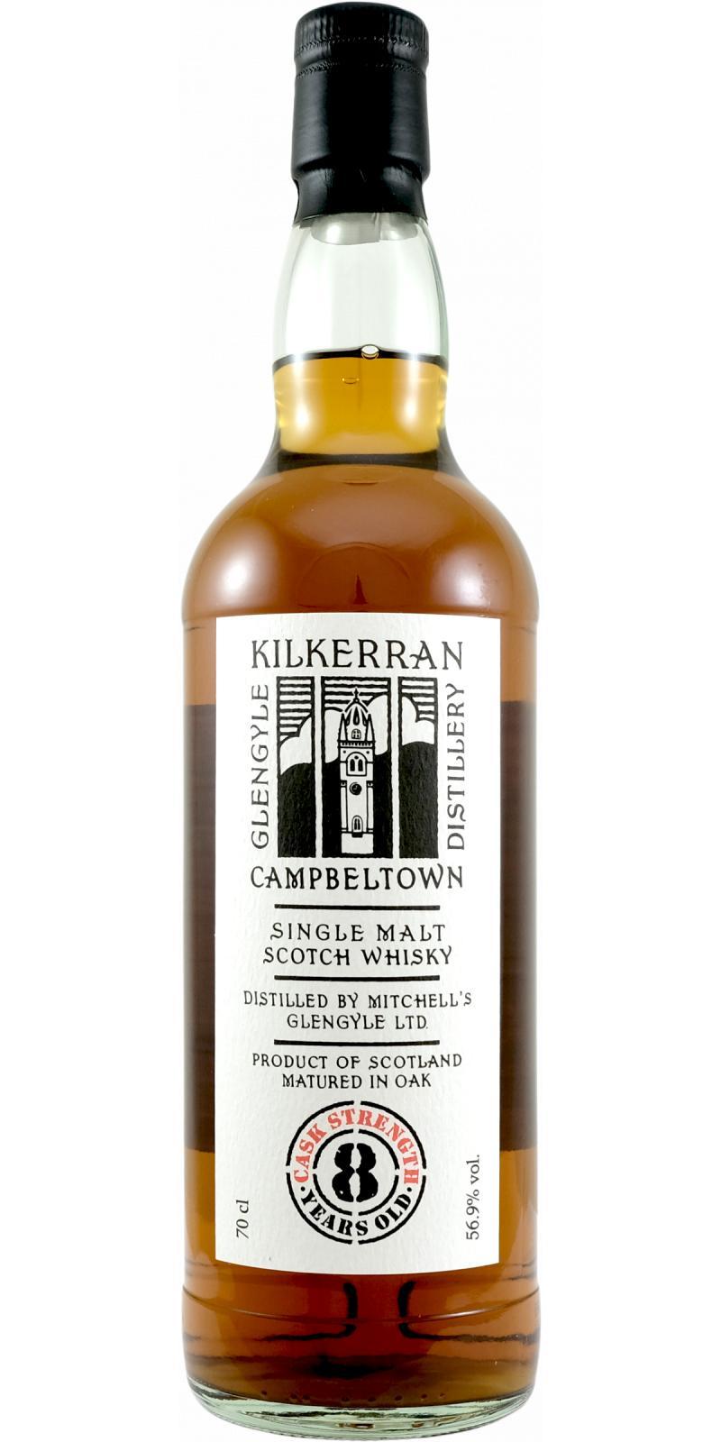 Kilkerran 08-year-old  Cask Strength