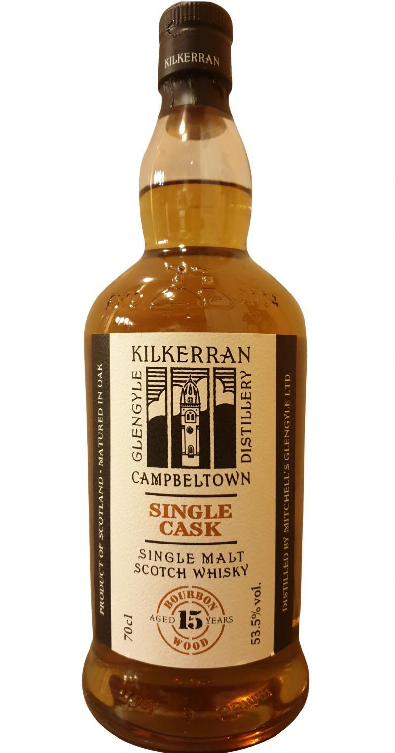 Kilkerran 15-year-old  Single Cask - Bourbon Wood