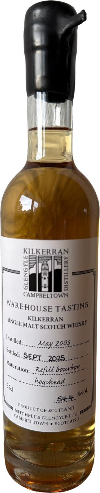Kilkerran 2005  Warehouse Tasting