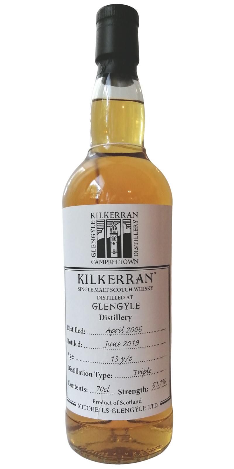 Kilkerran 2006  Triple Distilled