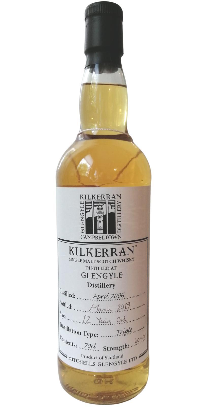 Kilkerran 2006  Triple Distilled