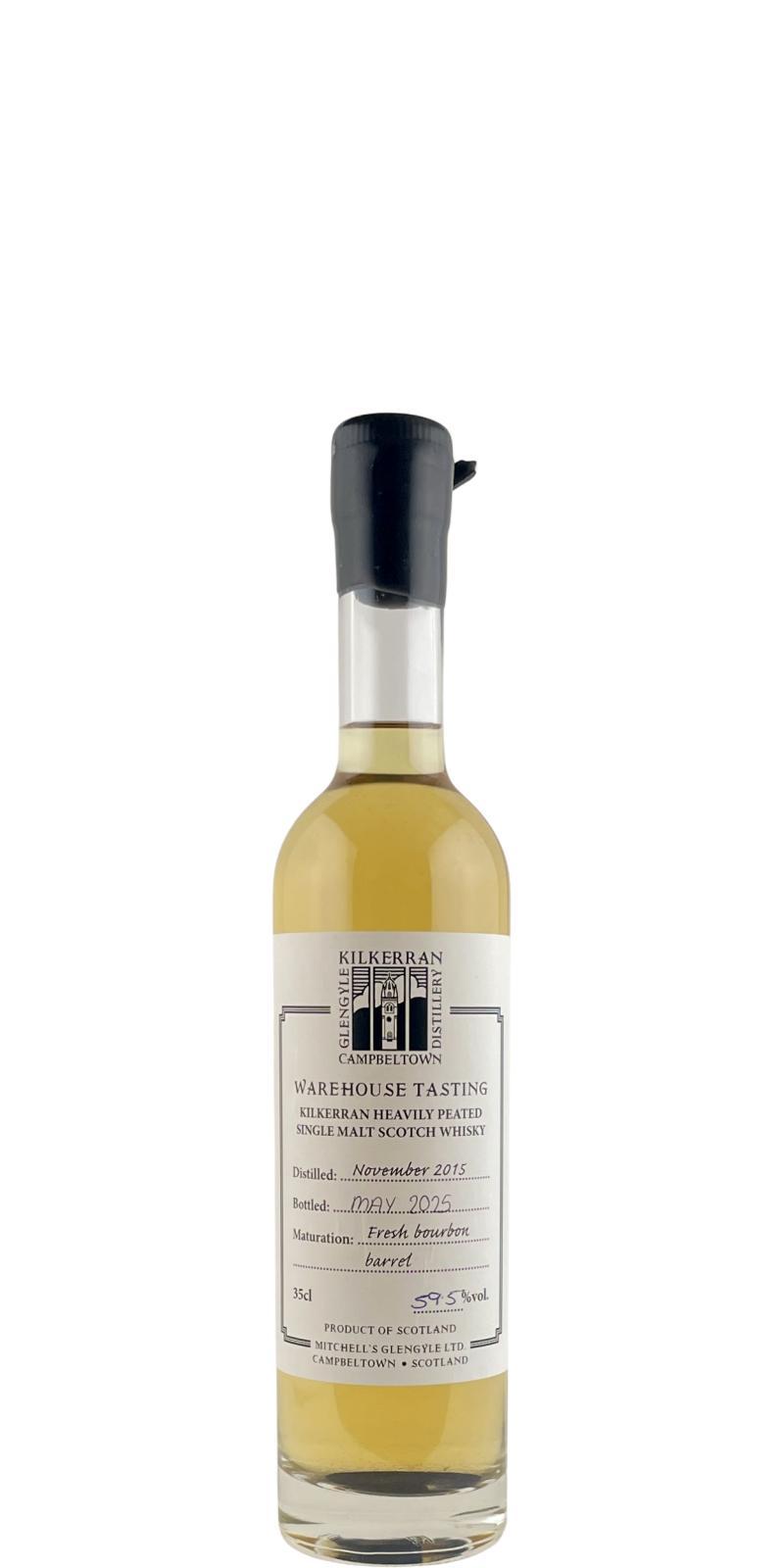 Kilkerran 2015  Warehouse Tasting