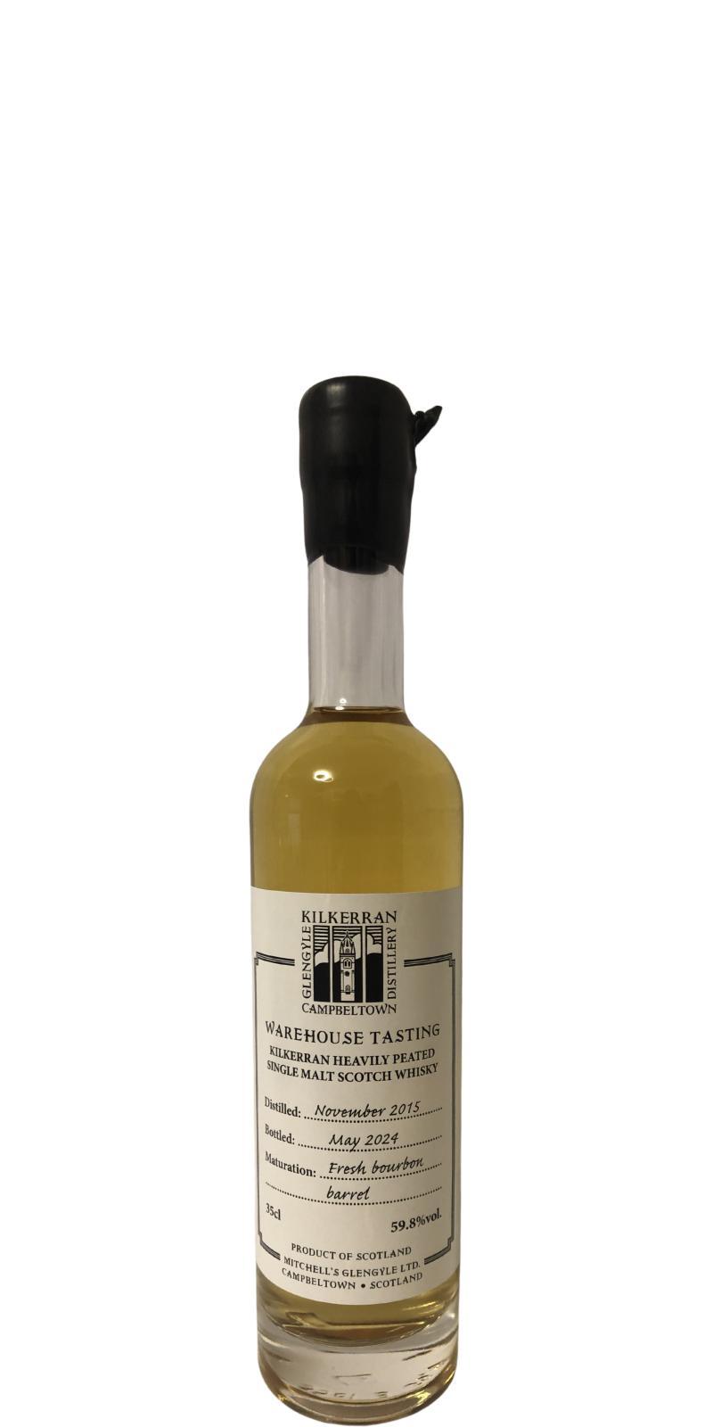 Kilkerran 2015  Warehouse Tasting