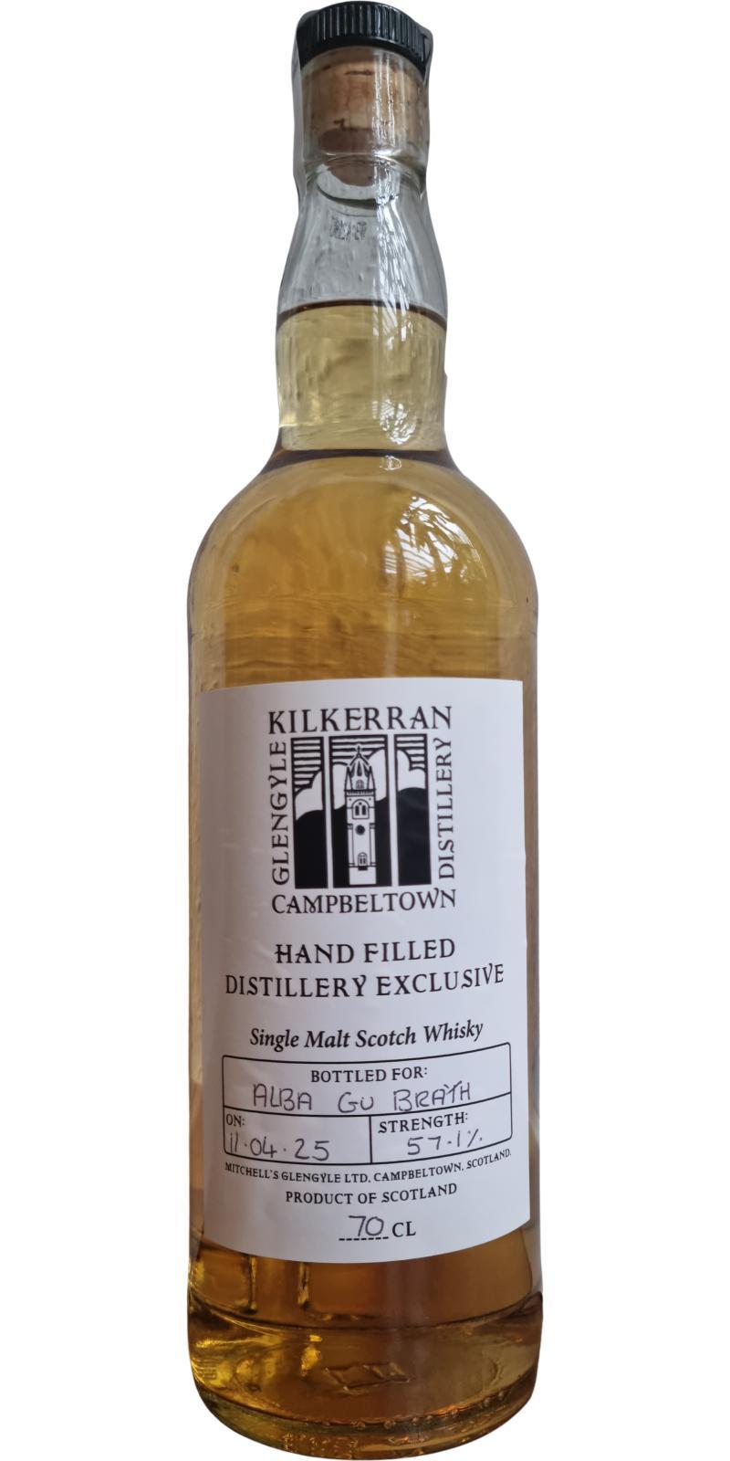 Kilkerran Hand Filled Distillery Exclusive
